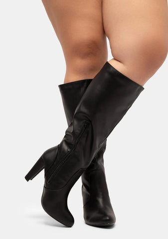 Wide Calf Take It In Stride Knee High Boots