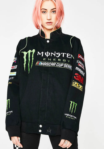Monster Energy Twill Nascar Jacket