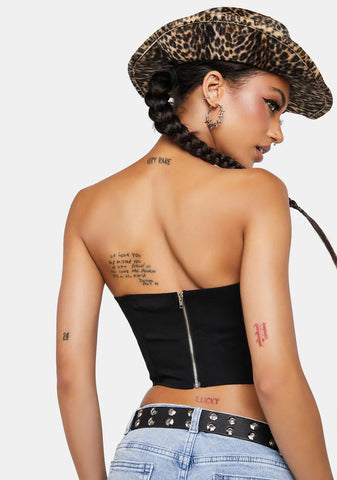 Deadly Desire Corset Top