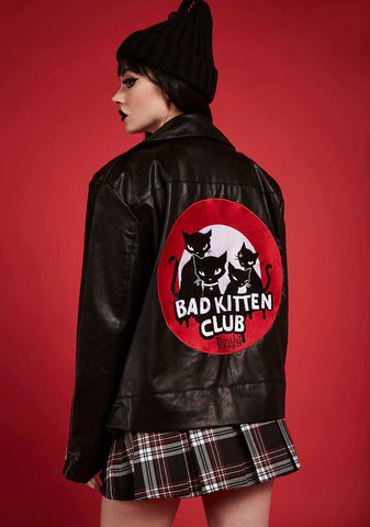 Bad Kitten Club Moto Jacket