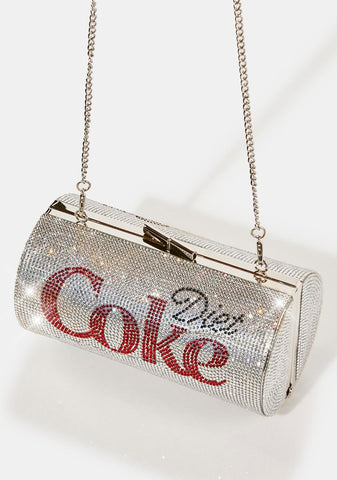 Diet Coke Is It Rhinestone Purse