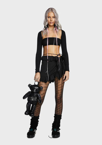 Carnival Meet Cute Micro Long Sleeve Top