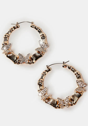 Story To Tell Hoop Earrings