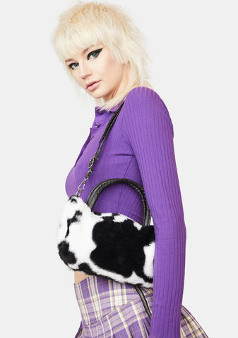 New Money Cow Print Bag