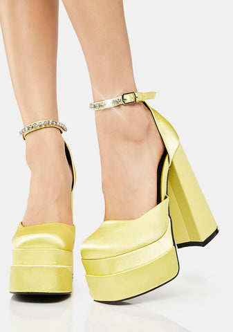 Lick My Lollipop Platform Heels