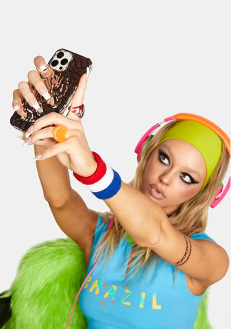 Neon Love Heart Ring