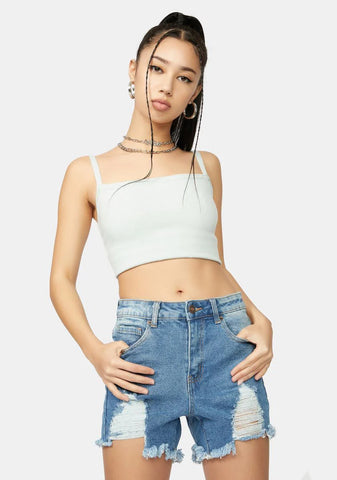 Put On A Show Denim Shorts