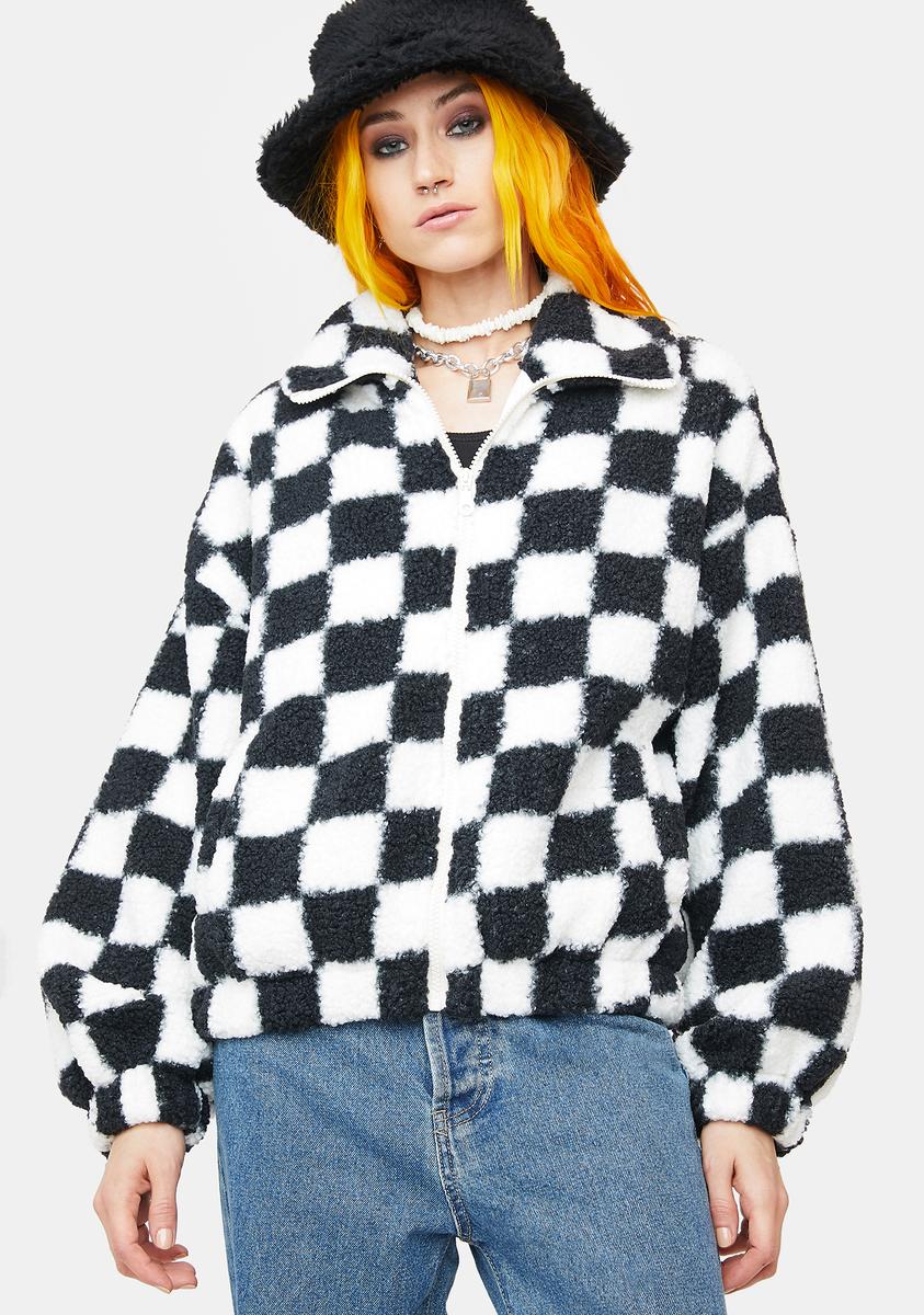 Slick Next Move Sherpa Checkered Jacket