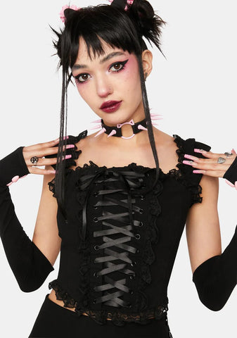 Join The Dark Side Corset Top
