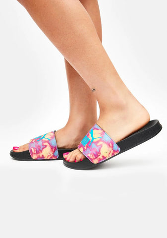 Leadcat Tie Dye Slide Sandals