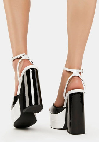 Tell It How It Is Platform Heels