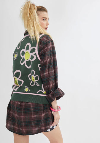 Call Me Retro Sweater Vest