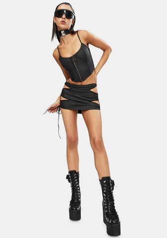 Took The Night Corset Top