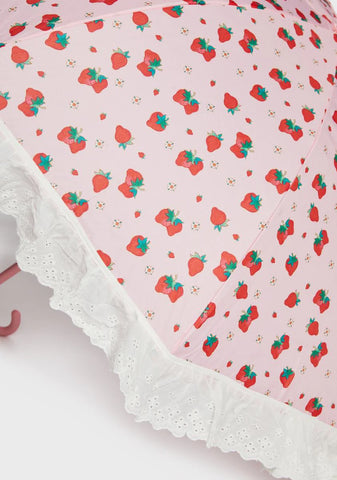 Meadow Greeting Parasol Umbrella