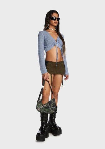 Just Grazing Crochet Crop Top