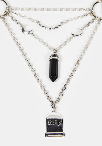 Deadly And Divine Layered Necklace