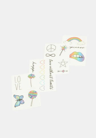 The Pride Pack Temporary Tattoos