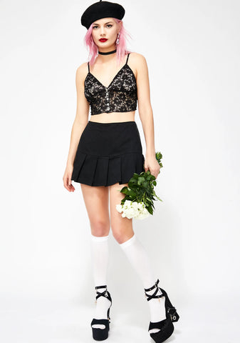 Luna Sweetly Serene Crochet Tank