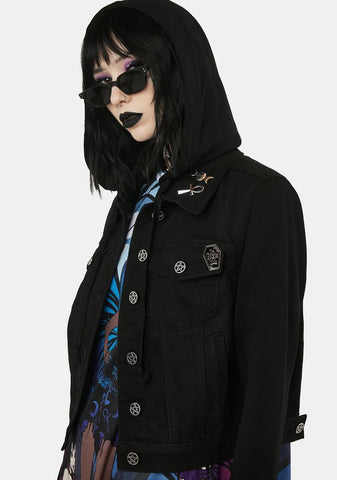 Wish On A Dark Star Denim Jacket