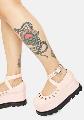 Evermore Platform Mary Janes