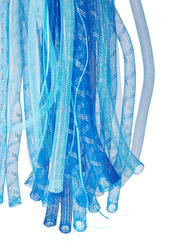 Aqua Cyberlox Tie-In Hair Falls