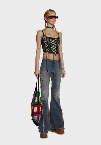 Wonder World Flared Jeans