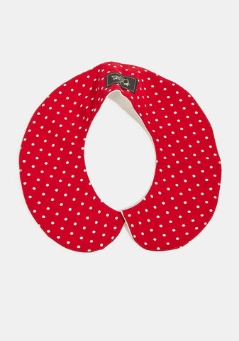 White Country Tulip Collar