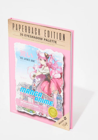 Manga Anime Eyeshadow Palette Paperback Edition