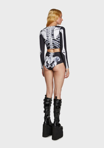 Skeleton Bikini Set