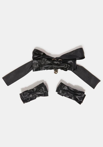 All Cash Choker & Cuff Set