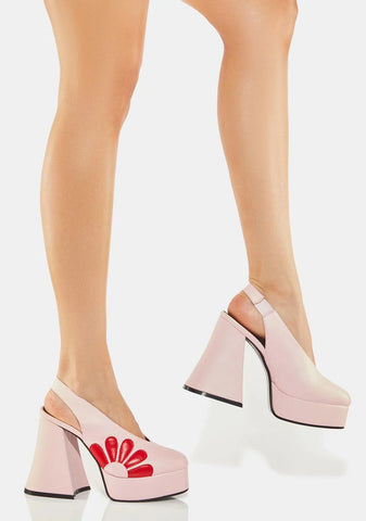 You The One Platform Heels