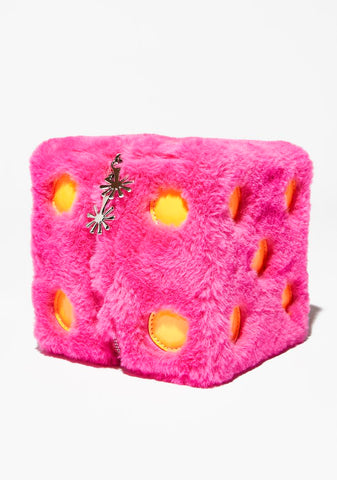 Snake Eyes Fuzzy Dice Bag