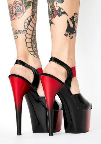 Verified Vamp Adore Platform Heels