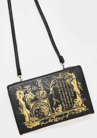 Book Of Faeries Shoulder Bag