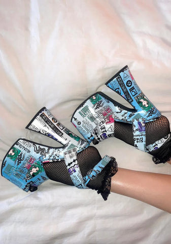 To Be Continued Platform Heels