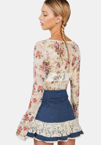 Vienna Waits Mini Skirt