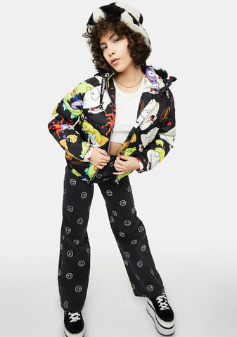 X Nickelodeon Snorkel Bomber Jacket