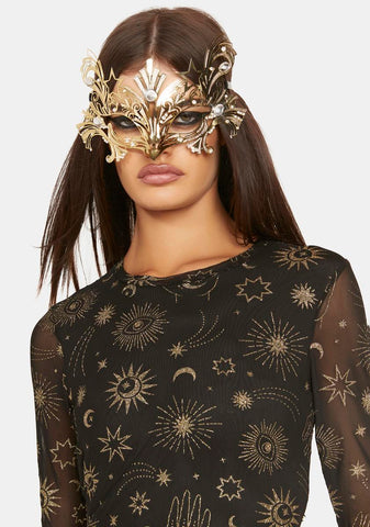 Social Disturbance Metal Mask