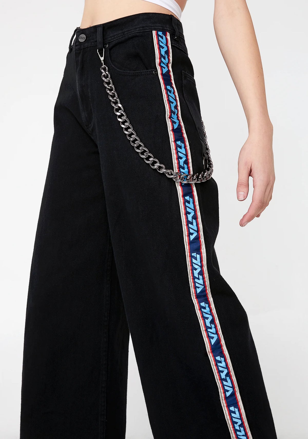 Chain Oversized Trousers