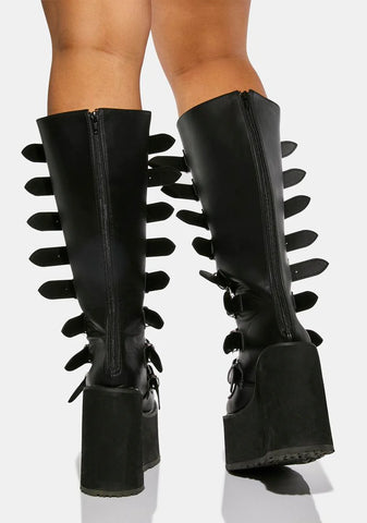 Swing-815WC Wide Calf Knee High Boots