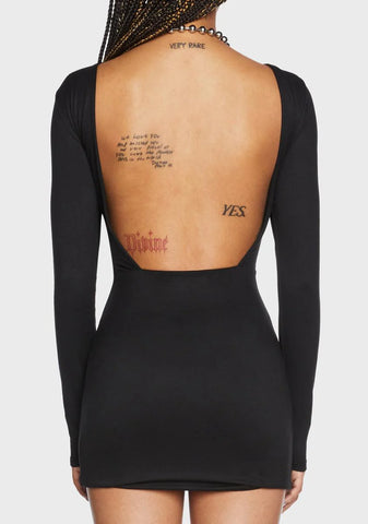 Night Catching Chills Mini Dress