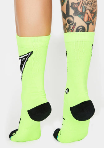 Grin Crew Socks