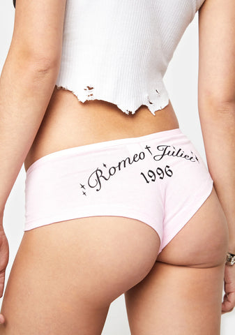 Pink Romeo + Juliet 1996 Boy Short
