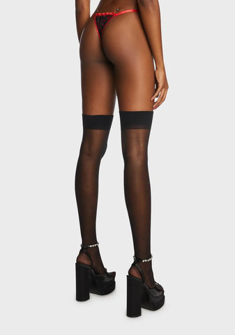 Midnight Feelin' Lovesick Thong Panties