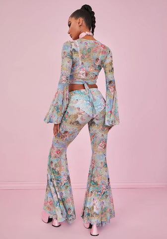 Divine Lush Opulence Flare Pants