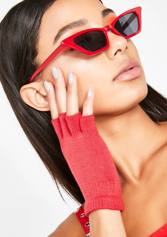 Sticky Fingers Knit Gloves