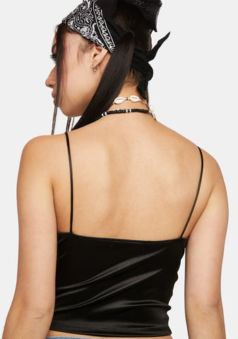 Noir So Delicate Cami Crop Top