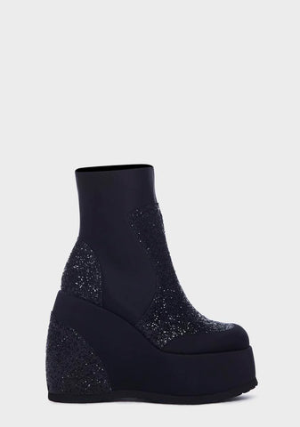 Solaris Wedge Ankle Boots