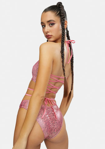 Kandi Hypnotic Hype Lace Up Top