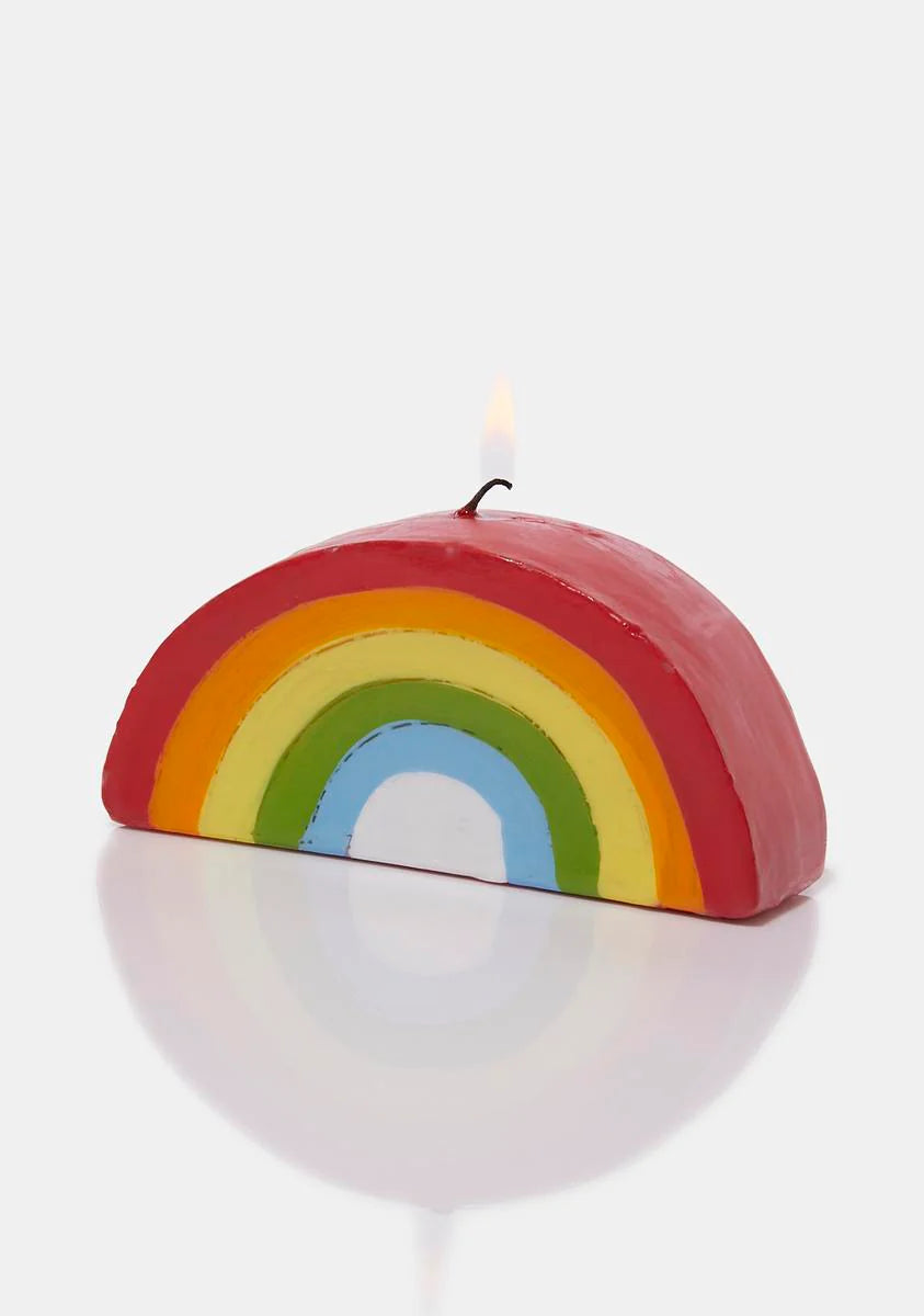 Somewhere Over The Rainbow Candle